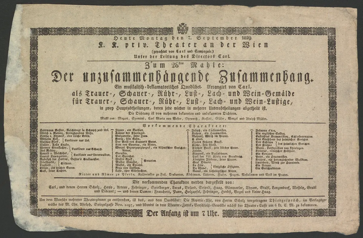 Der unzusammenhängende Zusammenhang