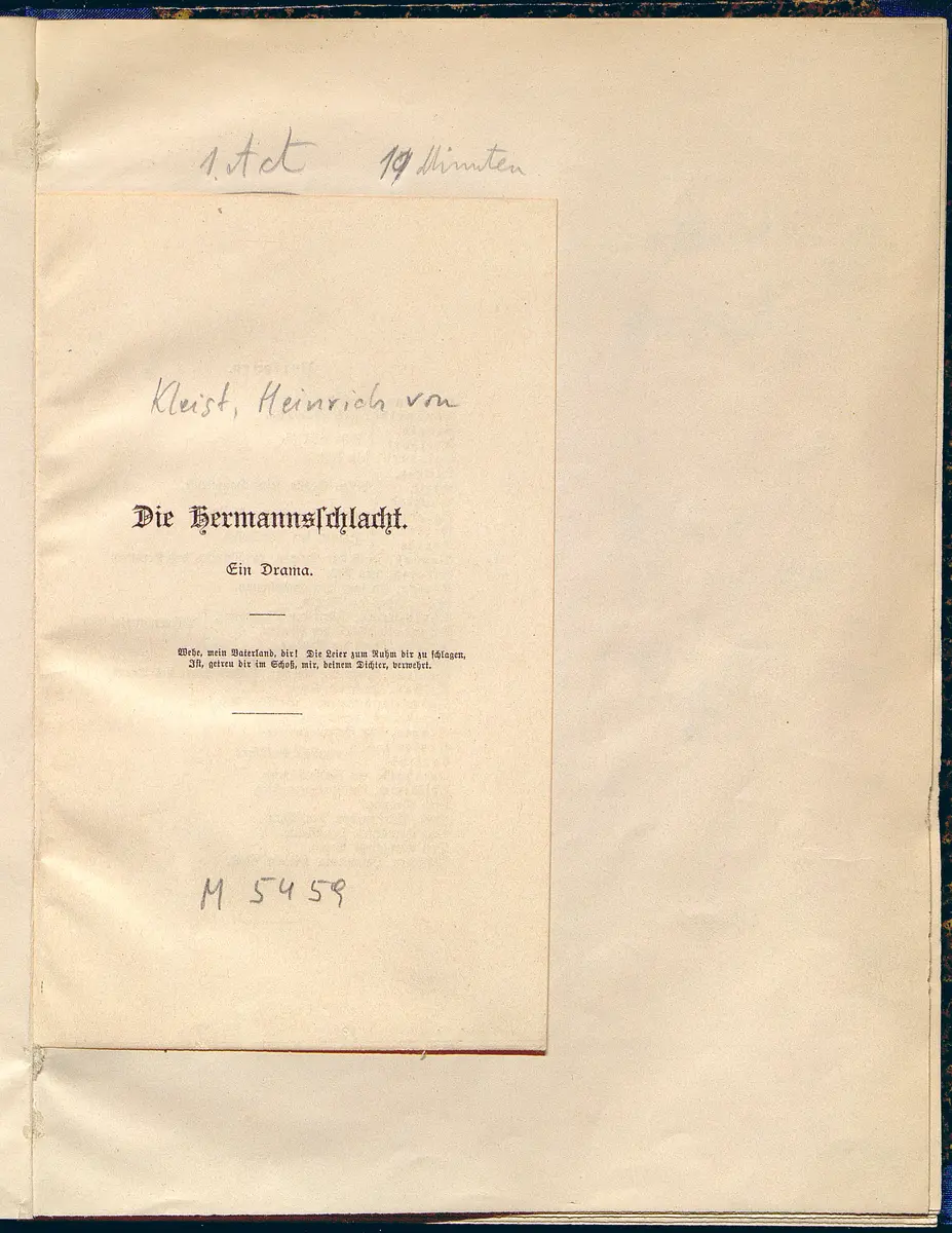 Die Hermannsschlacht