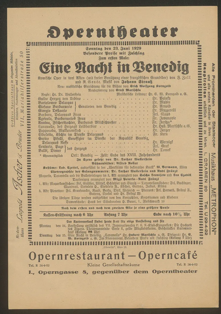 Eine Nacht in Venedig