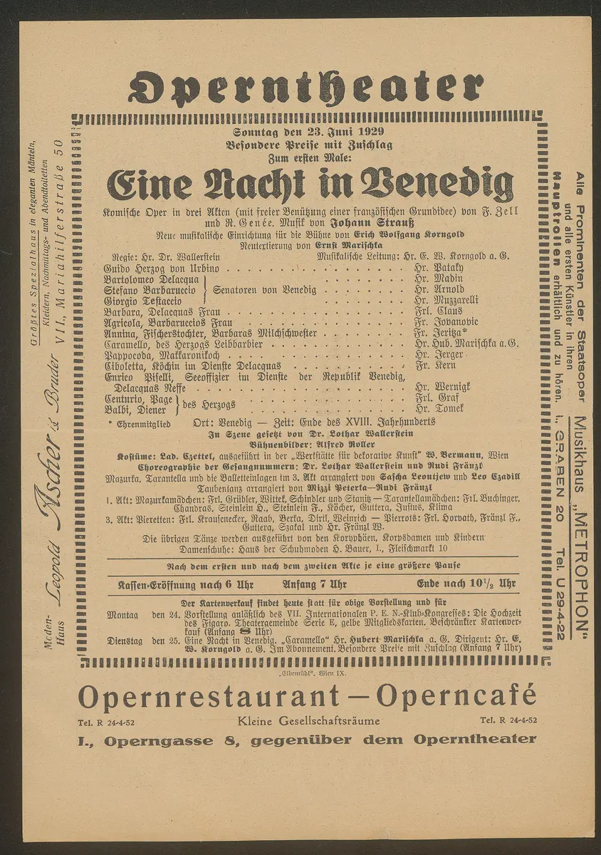 Eine Nacht in Venedig