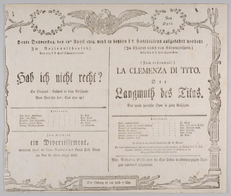 La Clemenza di Tito, Hab ich nicht recht?