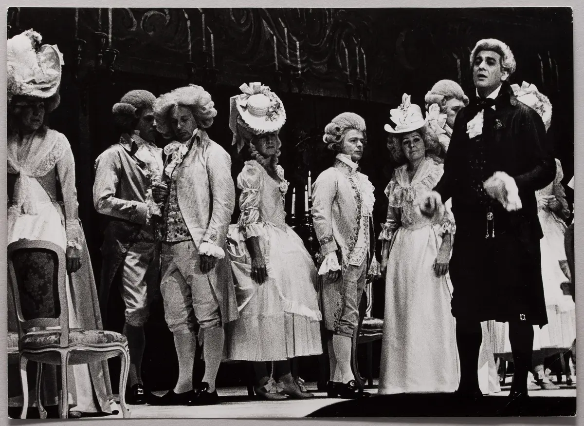 Plácido Domingo, Verweis auf Stücktitel: Andrea Chénier