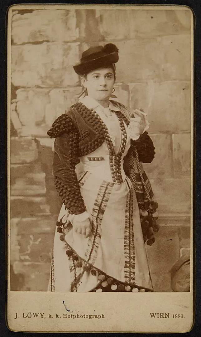 Rosa Hellmesberger, Verweis auf Stücktitel: Carmen