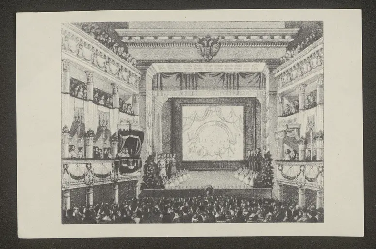Wien, Theater in der Josefstadt, Titel der Serie: Bildserie der Österreichischen Tabakregie