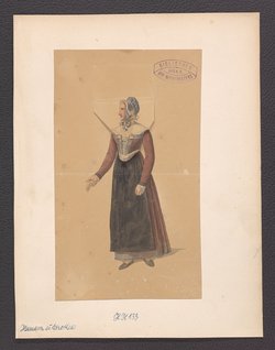 Hermann und Dorothea, Titel der Serie: Figurinen des k.k. Hof-Burgtheaters