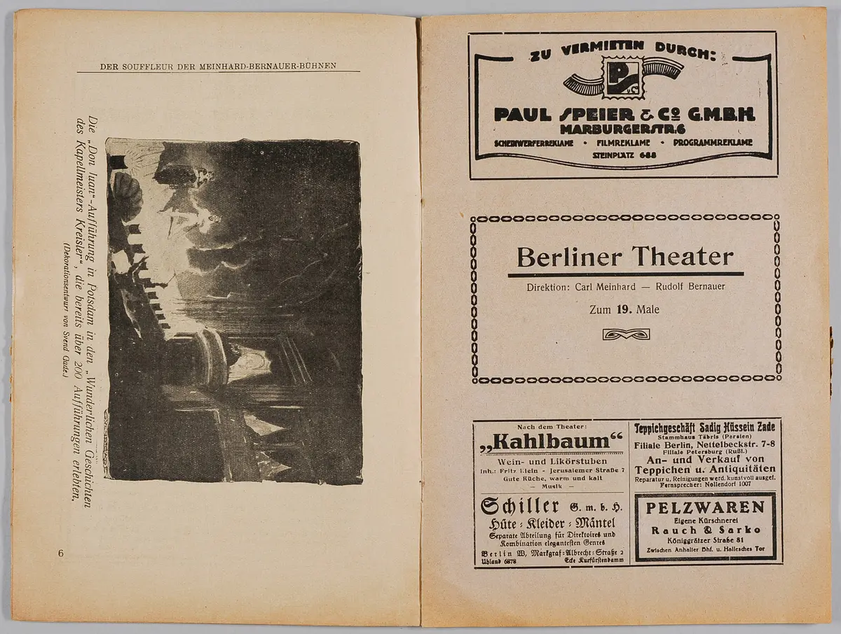 Madame Pompadour, Name der Zeitschrift: Der Souffleur der Meinhard-Bernauer-Bühnen