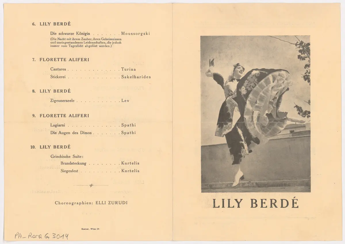 Tanzgastspiel Lily Berdé