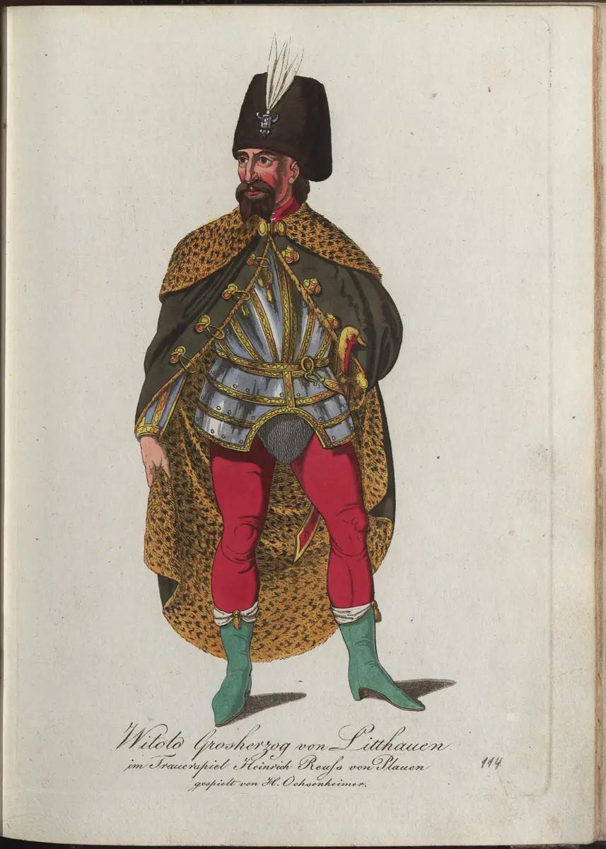 Heinrich Reuß von Plauen, Alternativtitel: Heinrich Reuss von Plauen, Titel der Serie: Auswahl schöner Costumes für Theater- und Ball-Anzüge