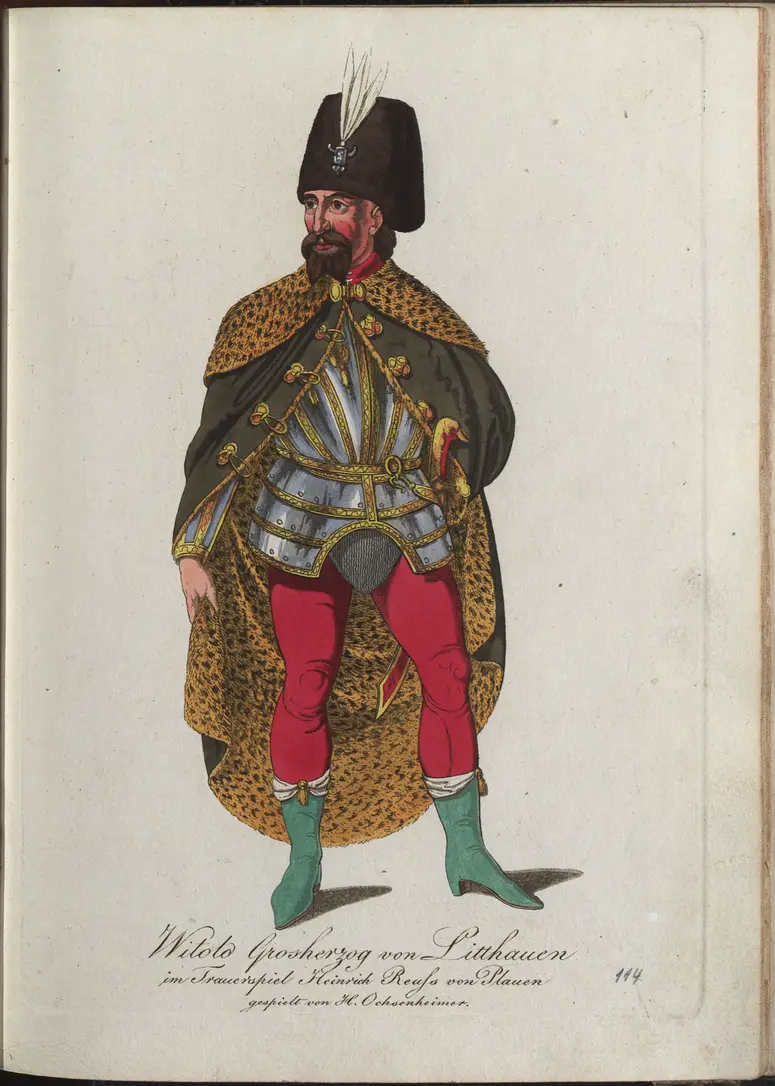 Heinrich Reuß von Plauen, Alternativtitel: Heinrich Reuss von Plauen, Titel der Serie: Auswahl schöner Costumes für Theater- und Ball-Anzüge