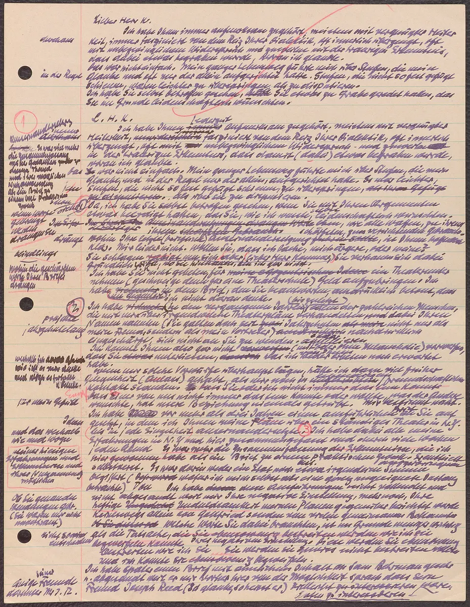 Briefentwurf