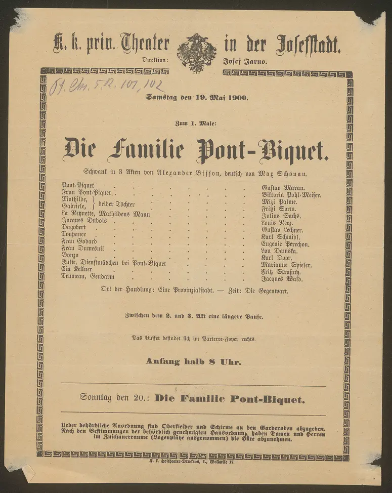 Die Familie Pont-Biquet