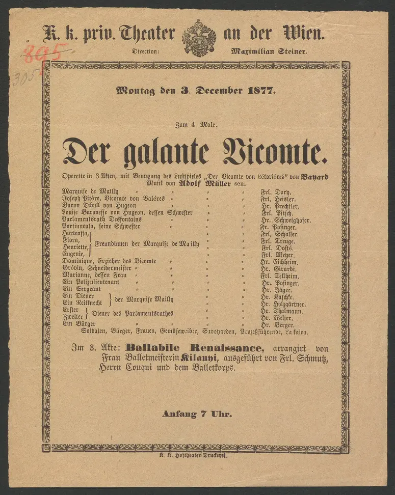 Der galante Vicomte