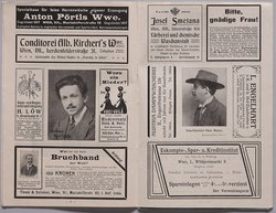 Venedig in Wien, Verweis auf Stücktitel: Vielliebchen, Verweis auf Stücktitel: Wiener Mäderln, Verweis auf Stücktitel: Redoute, Verweis auf Stücktitel: Ein Traum, Verweis auf Stücktitel: Der selige Octave