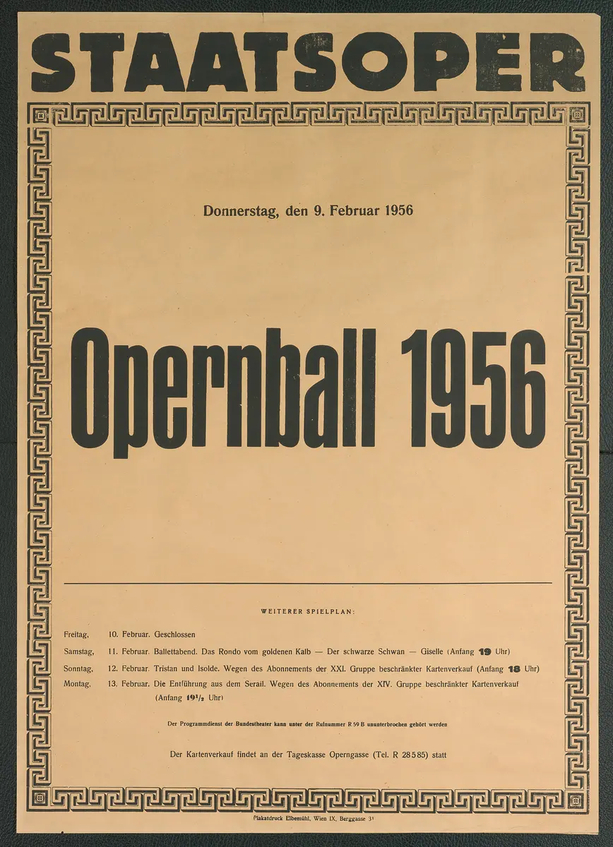 Opernball 1956