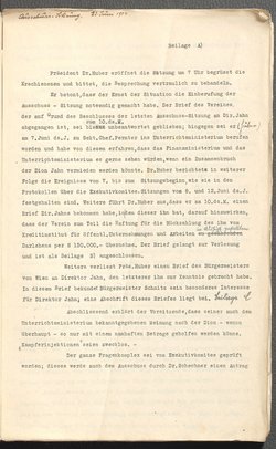 Protokolle der Ausschusssitzungen des Vereines des Deutschen Volkstheaters in Wien