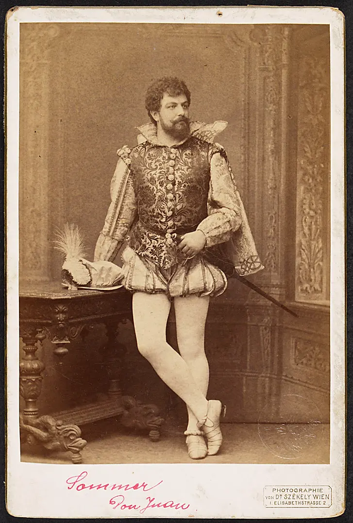 Karl Sommer, Verweis auf Stücktitel: Don Giovanni