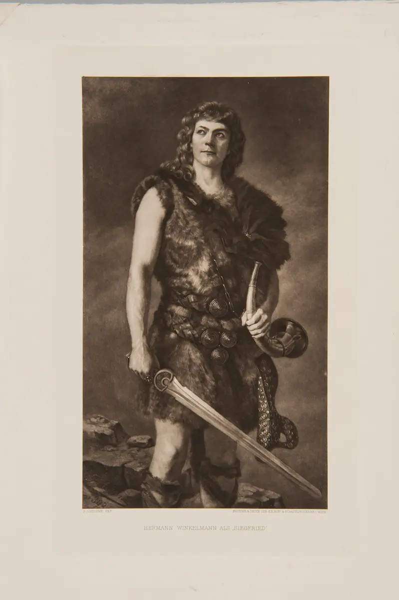 Herrmann Winkelmann, Verweis auf Stücktitel: Siegfried, Verweis auf Stücktitel: Der Ring des Nibelungen