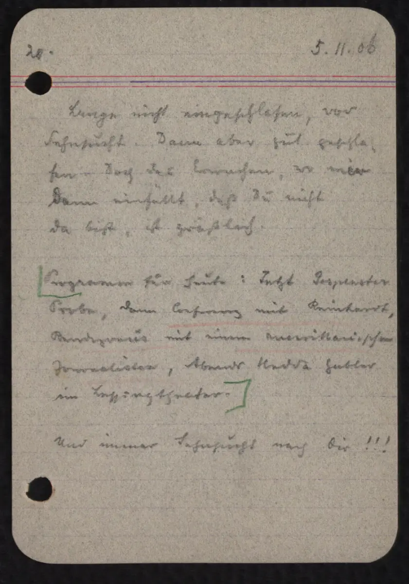 Aufzeichnung