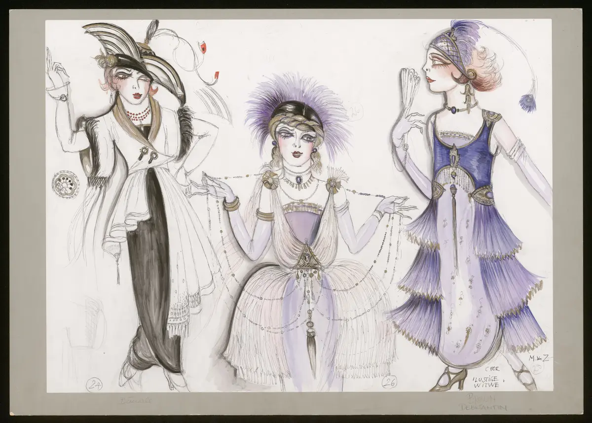 Die lustige Witwe, The Merry Widow