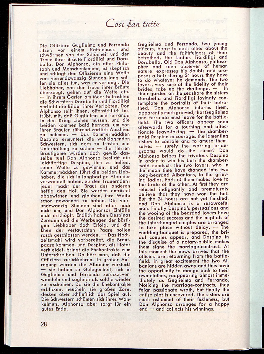Salzburger Festspiele 1964, Titel in Vorlageform: Salzburgo Festival 1964, Verweis auf Stücktitel: Cosi fan tutte, Verweis auf Stücktitel: Figaros Hochzeit, Verweis auf Stücktitel: Lucio Silla, Verweis auf Stücktitel: Die Zauberflöte, Verweis auf Stücktitel: Ariadne auf Naxos, Verweis auf Stücktitel: Elektra, Verweis auf Stücktitel: Der Rosenkavalier, Verweis auf Stücktitel: Macbeth, Verweis auf Stücktitel: Jedermann, Verweis auf Stücktitel: Faust, Verweis auf Stücktitel: Die lustigen Weiber von Windsor
