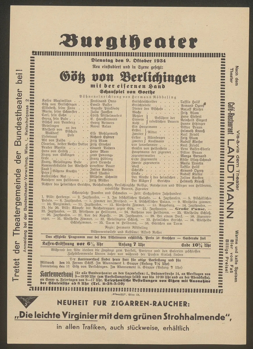 Götz von Berlichingen mit der eisernen Hand