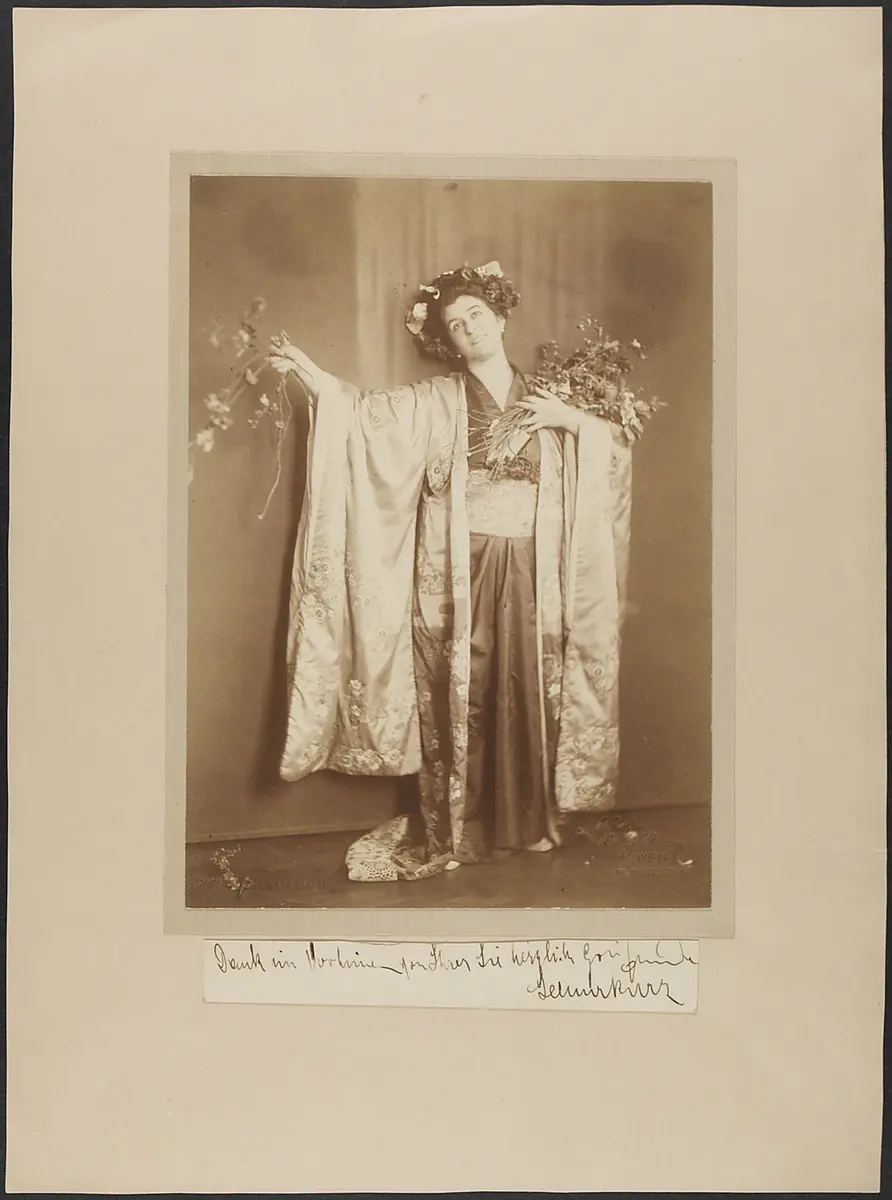 Selma Kurz, Verweis auf Stücktitel: Madame Butterfly