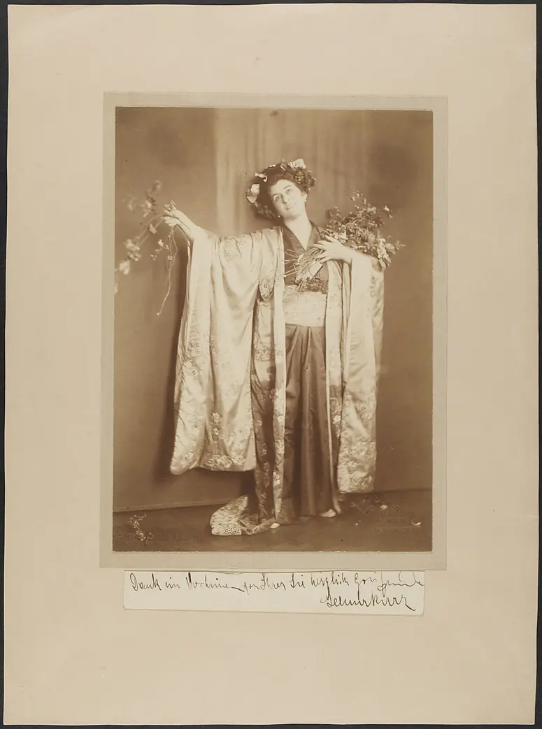 Selma Kurz, Verweis auf Stücktitel: Madame Butterfly