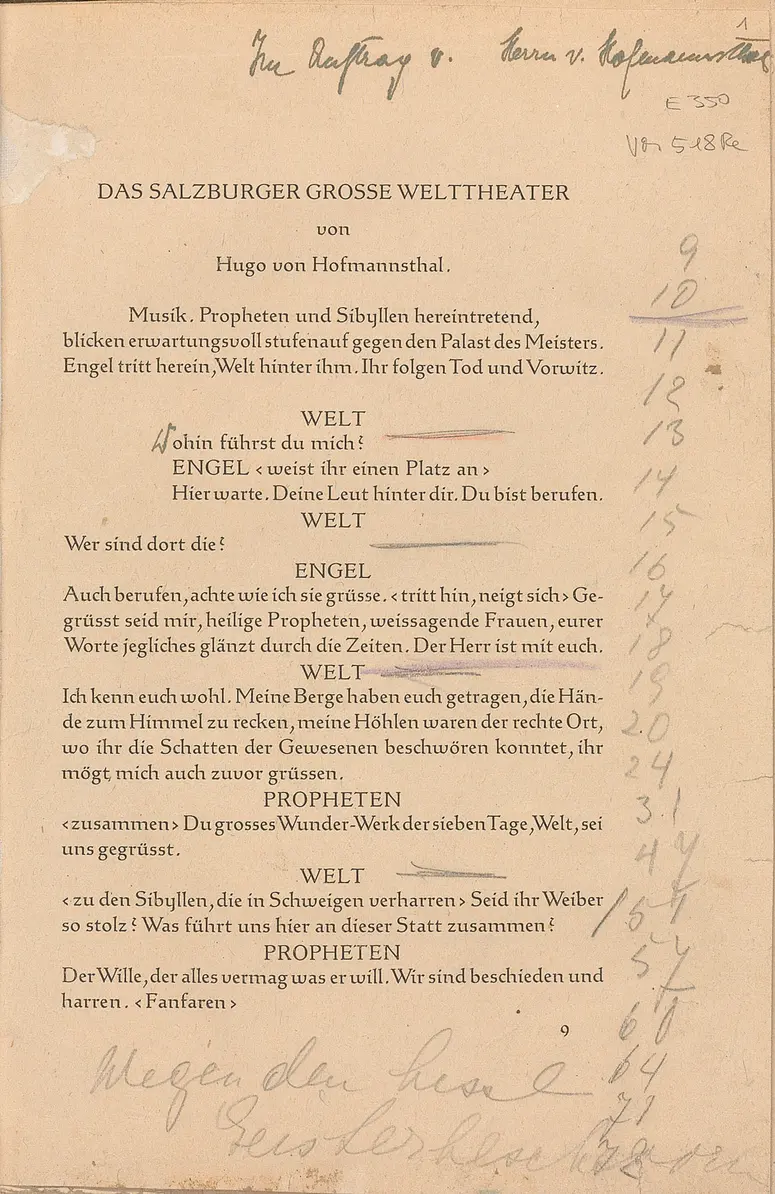 Das Salzburger Große Welttheater