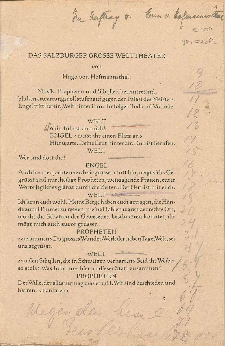 Das Salzburger Große Welttheater