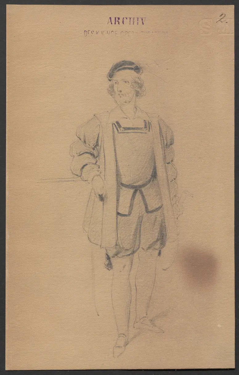 Alessandro Stradella, Alternativtitel: Stradella, Titel der Serie: Figurinen des k.k. Hofoperntheaters