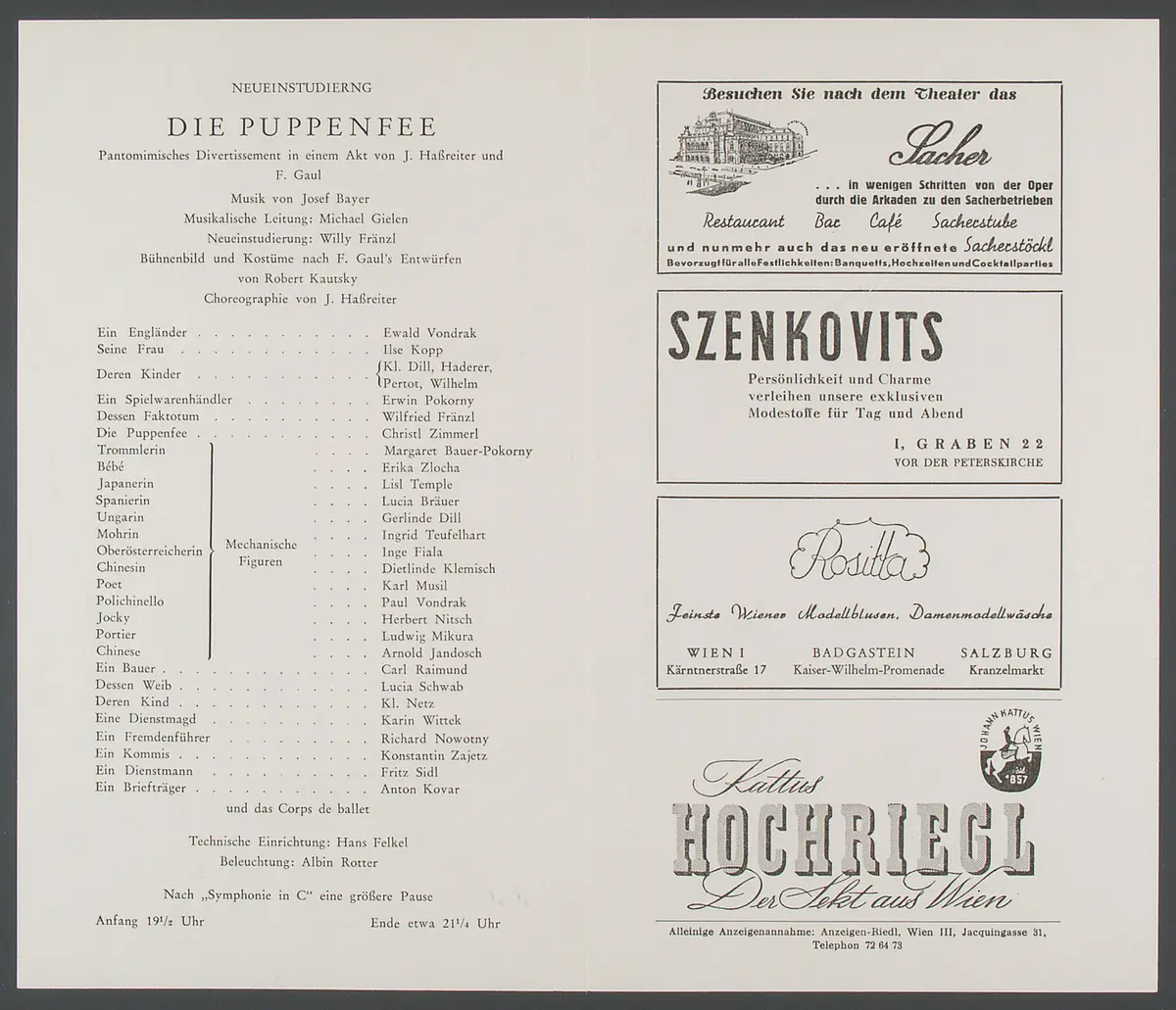 Symponie in C, Die Puppenfee