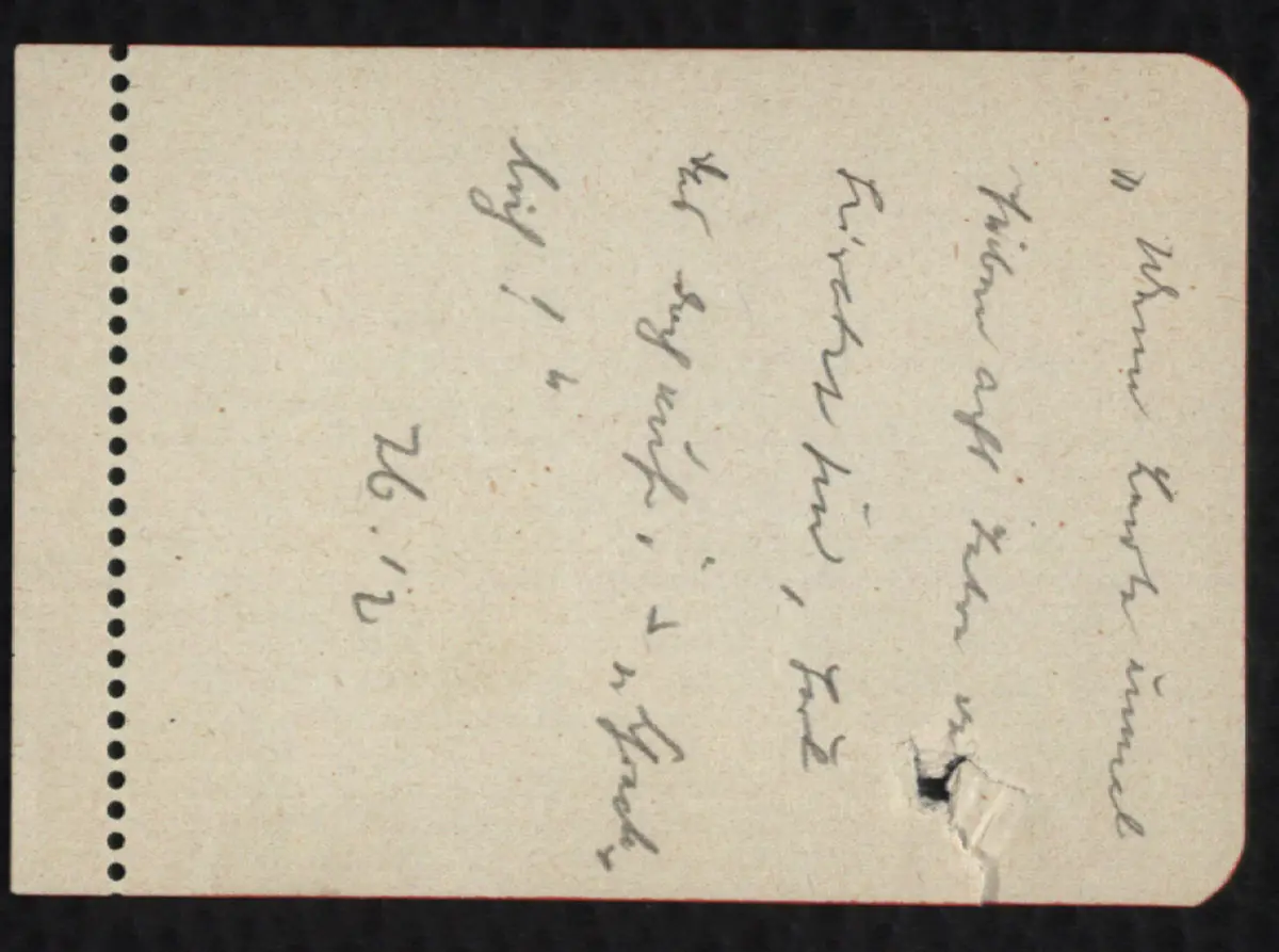 Aufzeichnung
