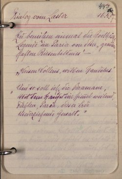 Aufzeichnung
