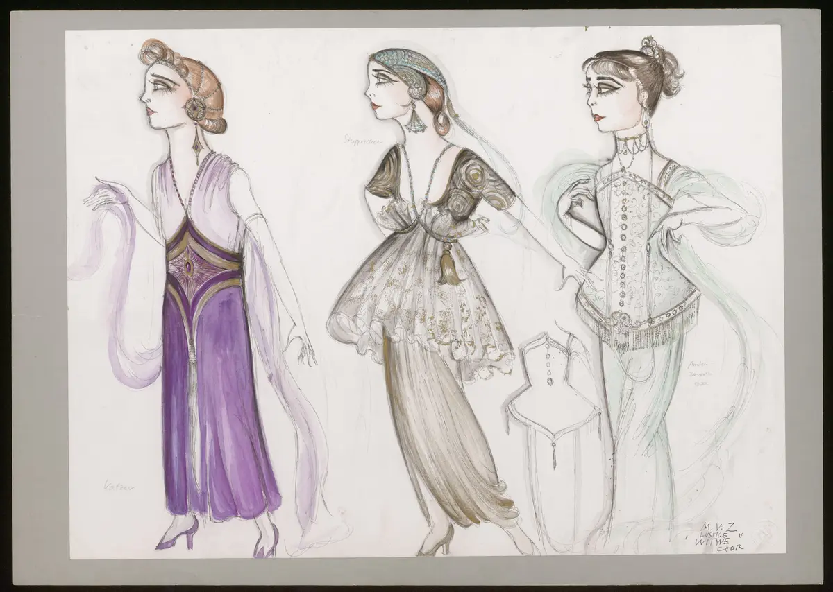 Die lustige Witwe, The Merry Widow