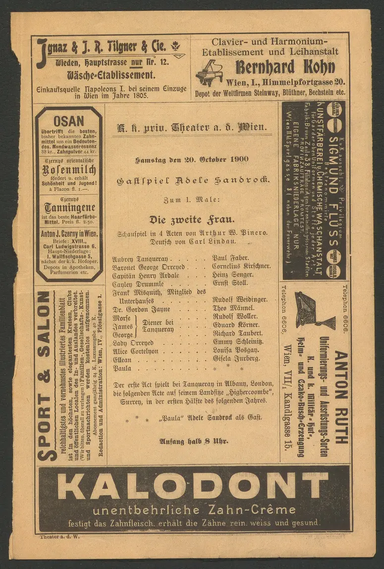 Die zweite Frau