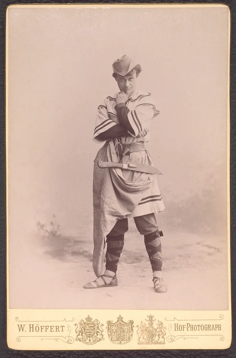 Josef Kainz, Verweis auf Stücktitel: Weh dem, der lügt