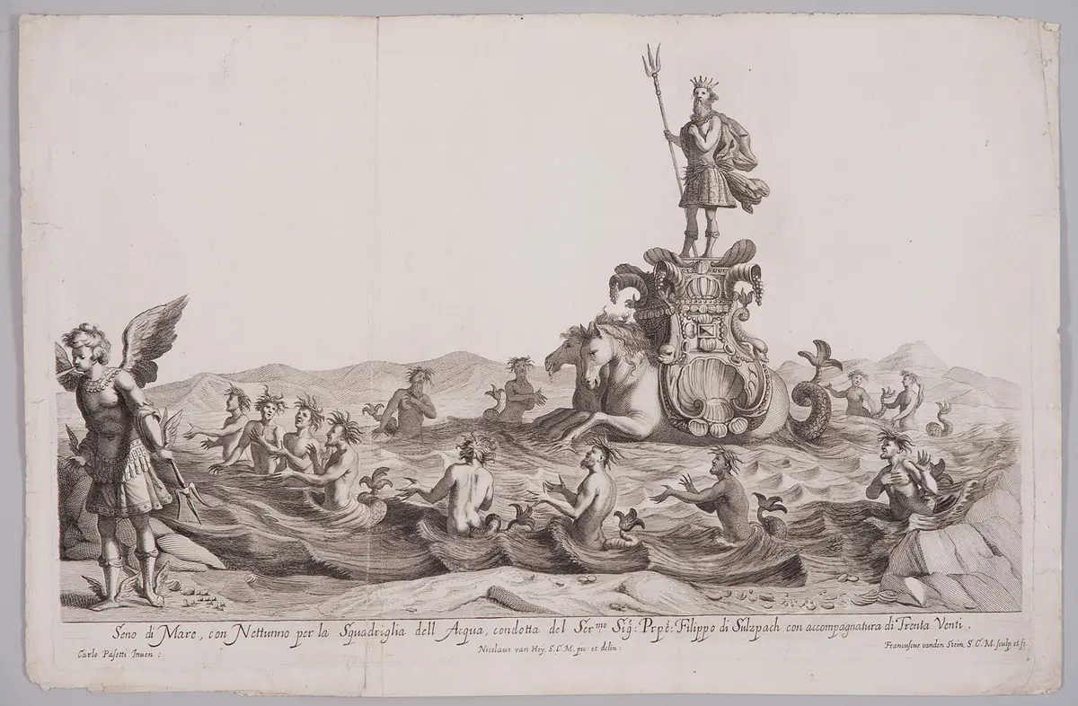 La contesa dell'aria e dell'acqua, Weiterer Titel: Sieg-Streit dess Lufft vnd Wassers