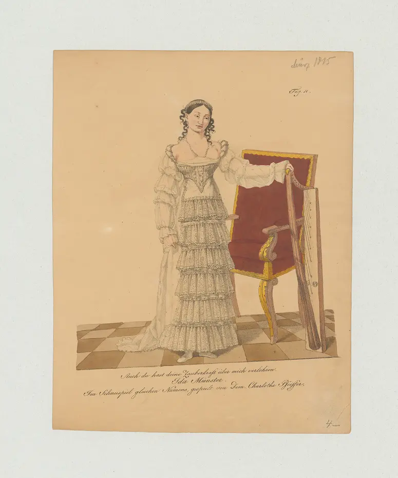 Charlotte Birch-Pfeiffer, Name der Zeitschrift: Münchner Theater-Journal, Verweis auf Stücktitel: Ida Münster