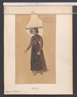 Hermann und Dorothea, Titel der Serie: Figurinen des k.k. Hof-Burgtheaters
