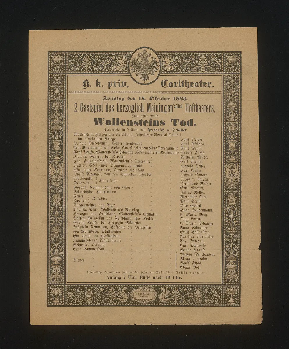 Wallensteins Tod