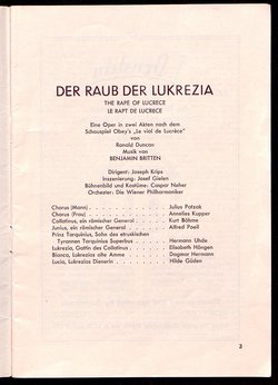 Der Raub der Lukrezia, Romeo und Julia