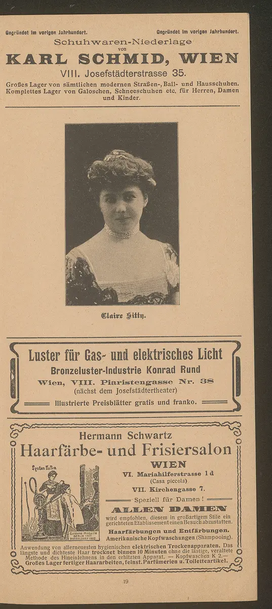 Immer modern, Nouveau Jeu, Das Mädchen von Rouen (Im Lustspieltheater), Schöne Seelen (Im Lustspieltheater)