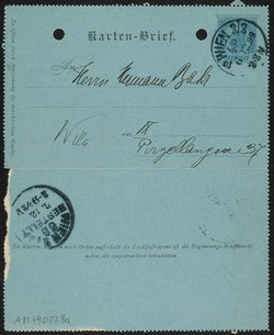 Kartenbrief