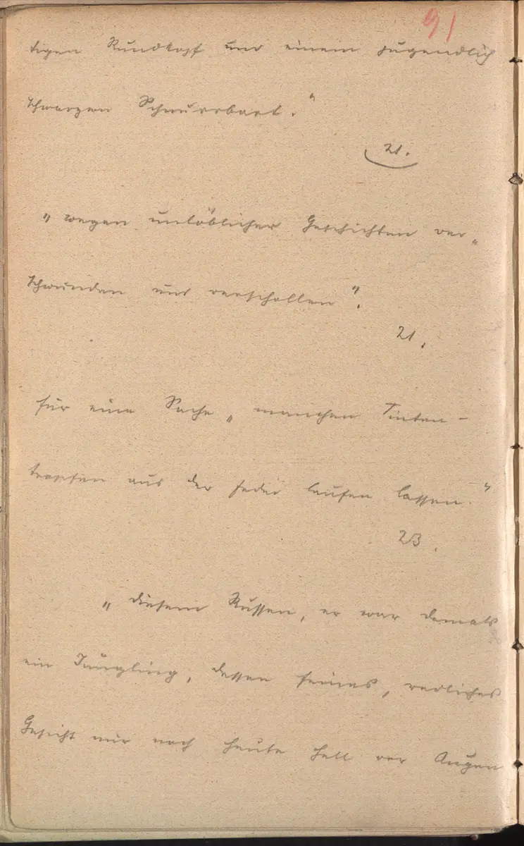 Aufzeichnung