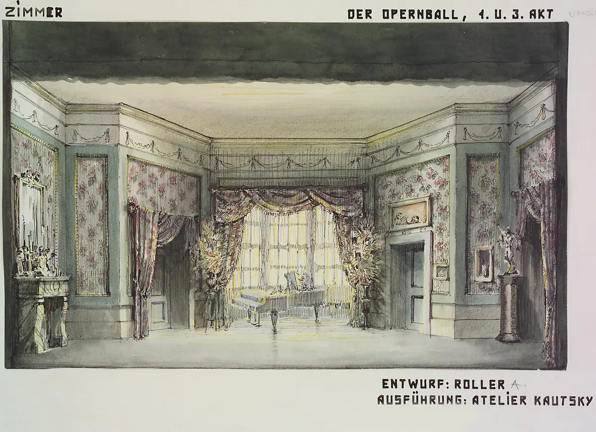 Der Opernball, Verweis auf Stücktitel: Arabella