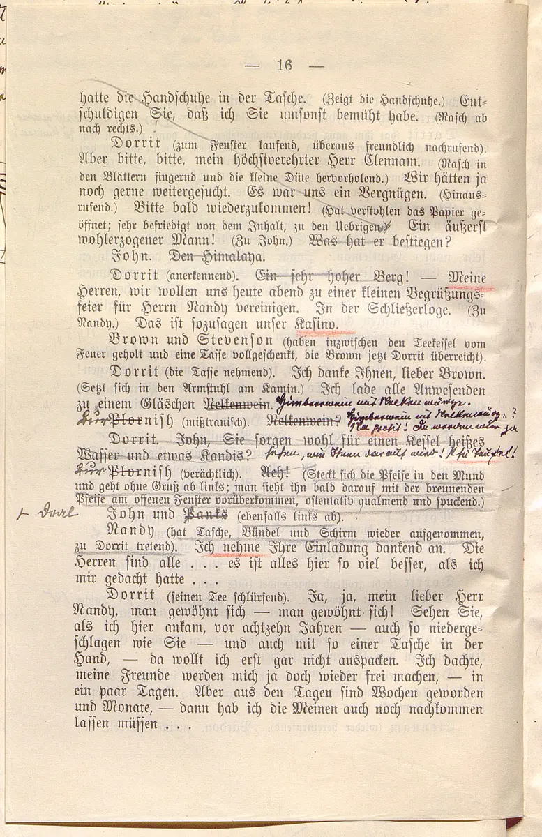 Klein Dorrit. Lustspiel in drei Akten