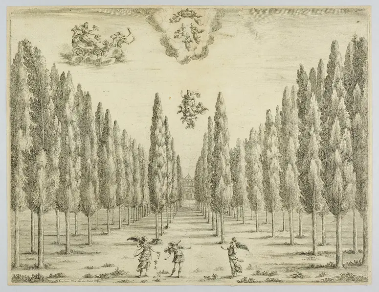 La finta pazza, Titel in Vorlageform: Feste Theatrali per la finta Pazza Drama del sig.r Giulio Strozzi [...]
