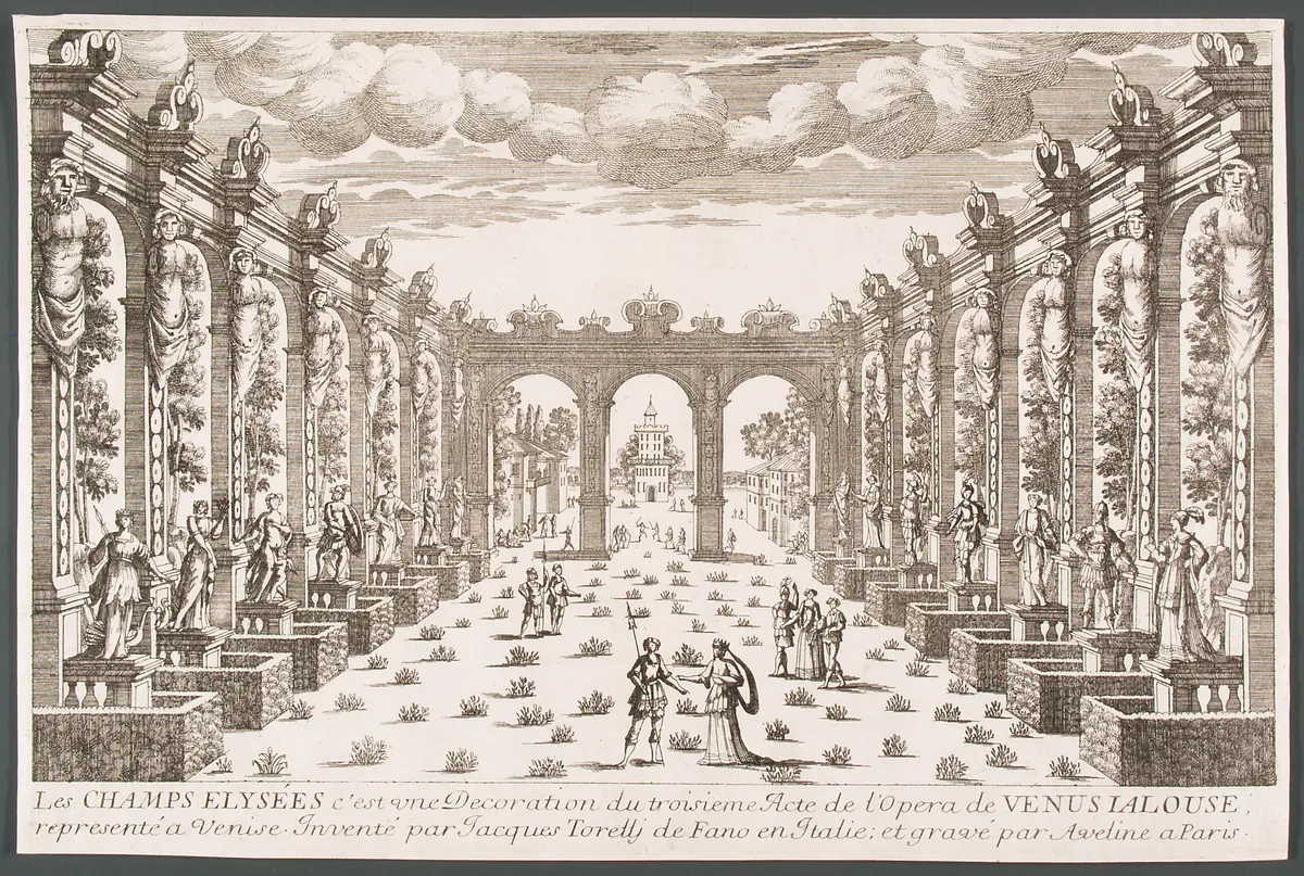 Venere gelosa, Titel in Vorlageform: Venus jalouse