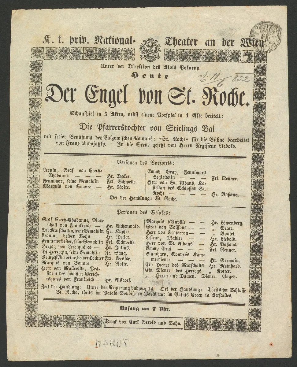 Der Engel von St. Roche, Die Pfarrerstochter von Stirlings Bai