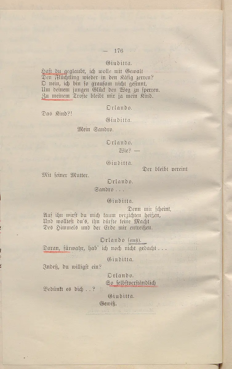 Die Zwillingsschwester.